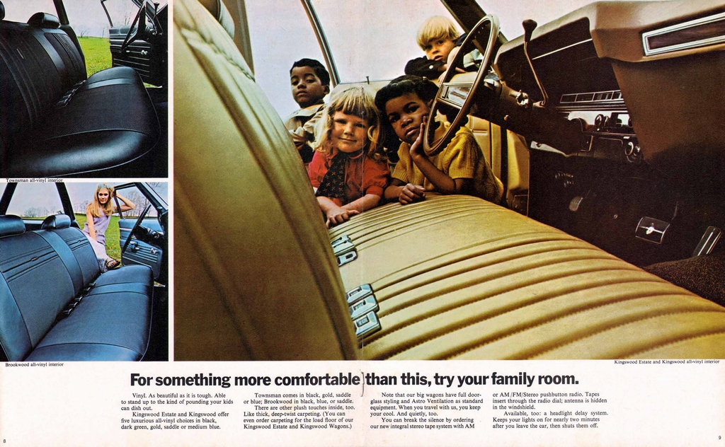1970 Chevrolet Wagons Brochure Page 2